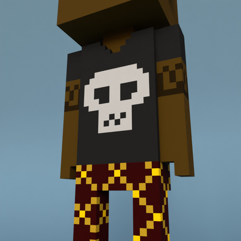 Meebit #16829 — Outfit