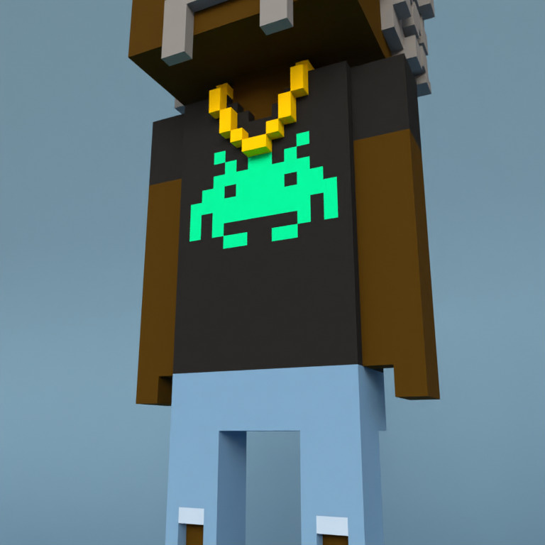 Meebit #16832 — Outfit