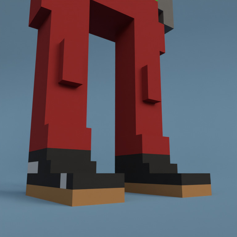 Meebit #16833 — Shoes