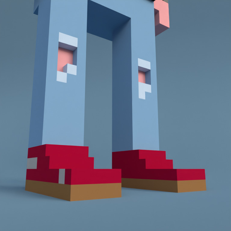 Meebit #16841 — Shoes