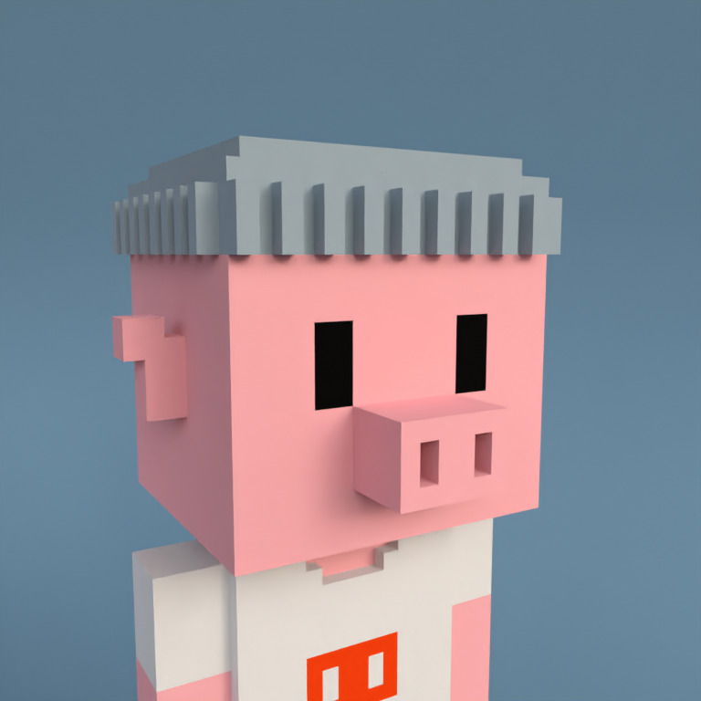Meebit #16847 — Portrait