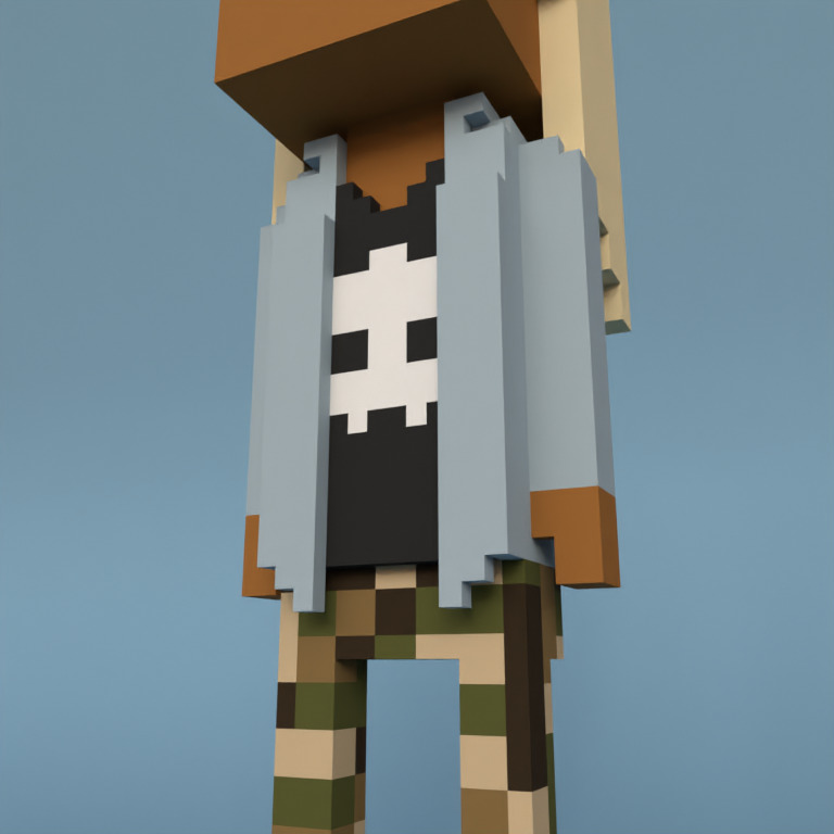 Meebit #16849 — Outfit
