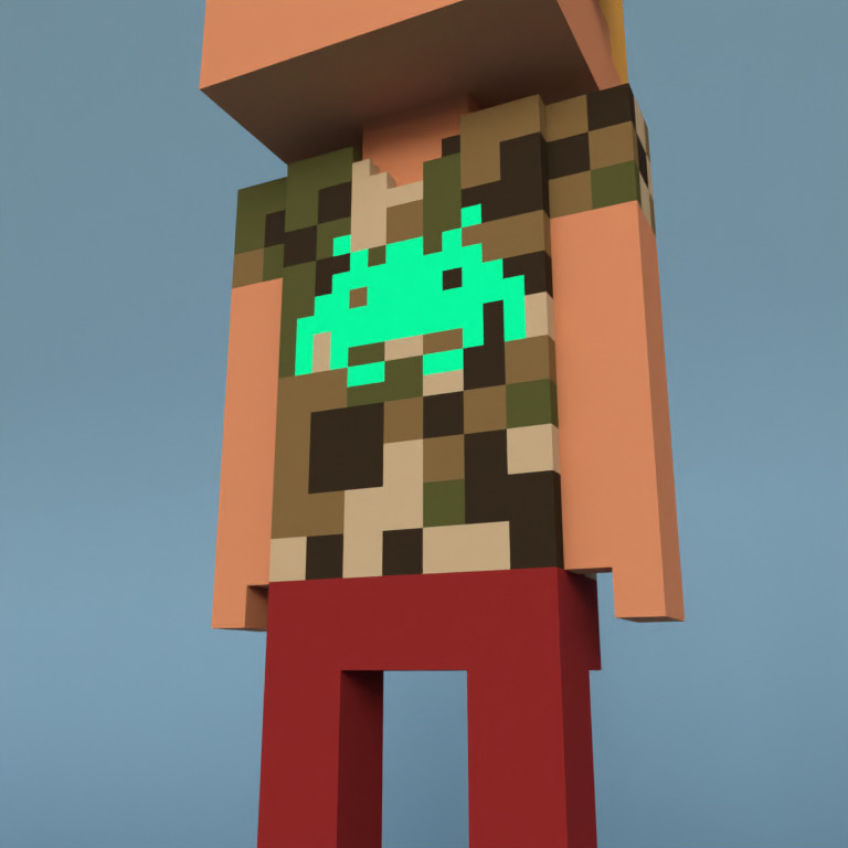 Meebit #16851 — Outfit