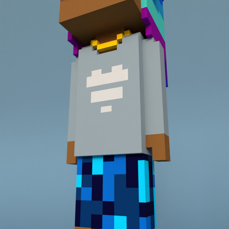 Meebit #16861 — Outfit