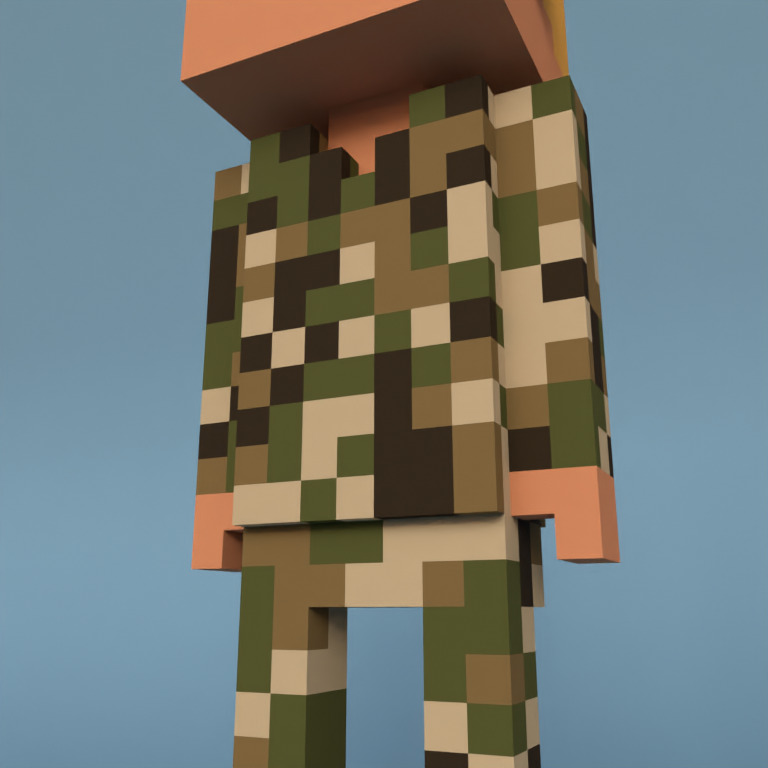 Meebit #16866 — Outfit