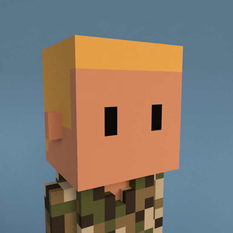 Meebit #16866 — Portrait