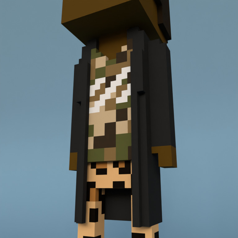 Meebit #16867 — Outfit