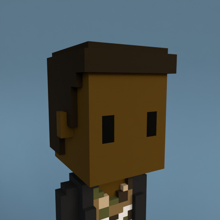 Meebit #16867 — Portrait