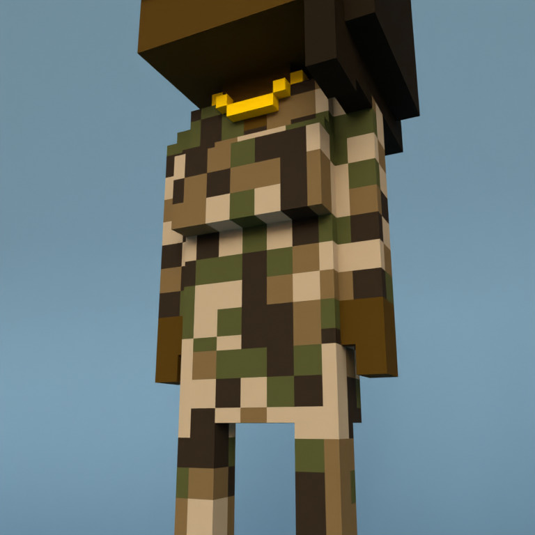 Meebit #16868 — Outfit