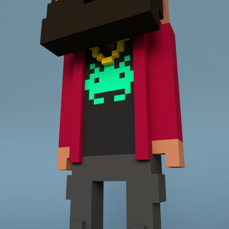 Meebit #16869 — Outfit