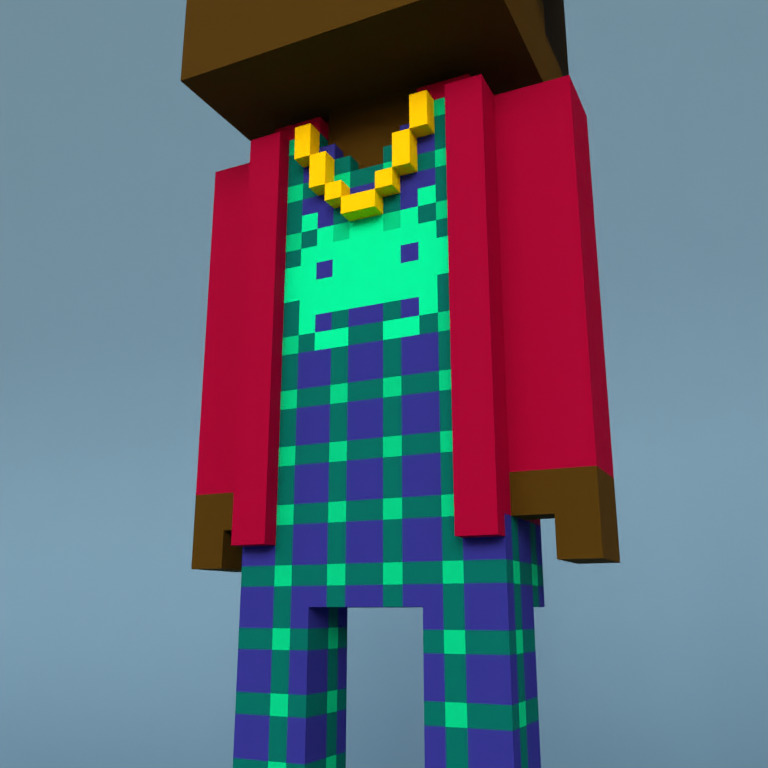 Meebit #16878 — Outfit