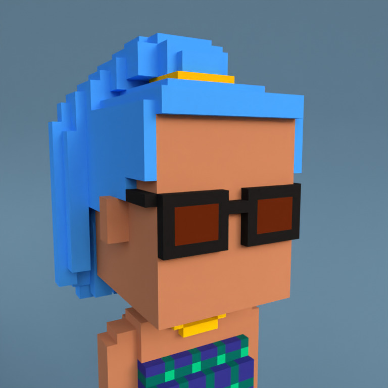 Meebit #16882 — Portrait