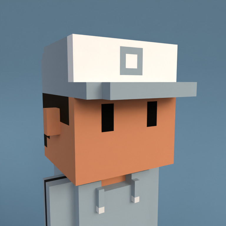 Meebit #16883 — Portrait