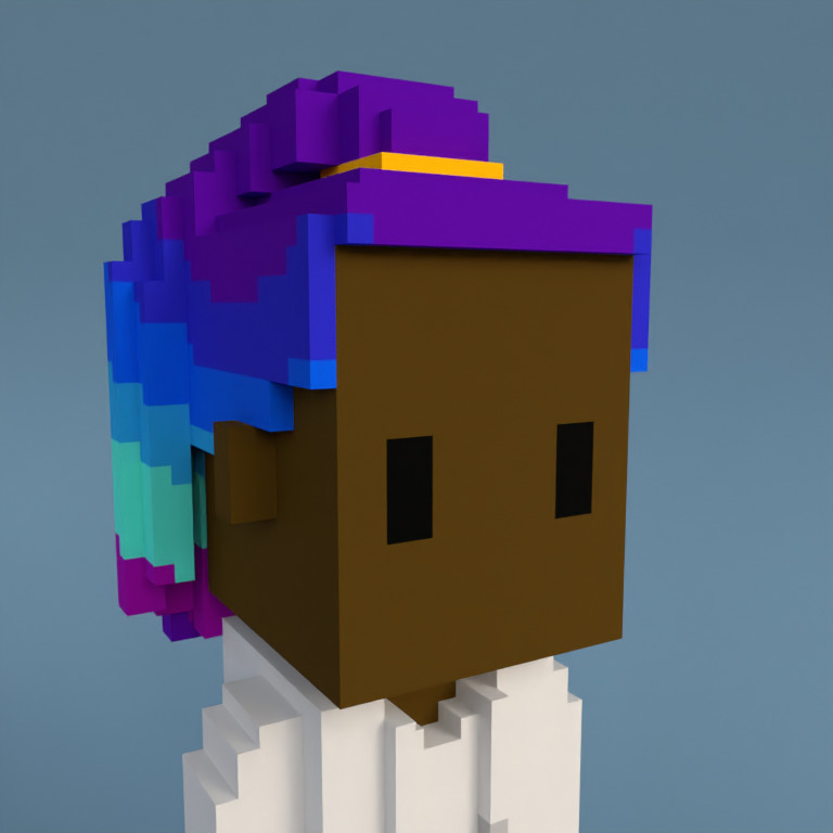 Meebit #16886 — Portrait