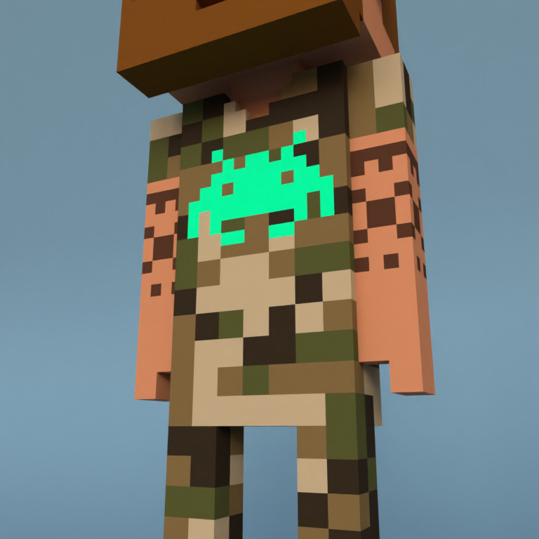Meebit #16888 — Outfit