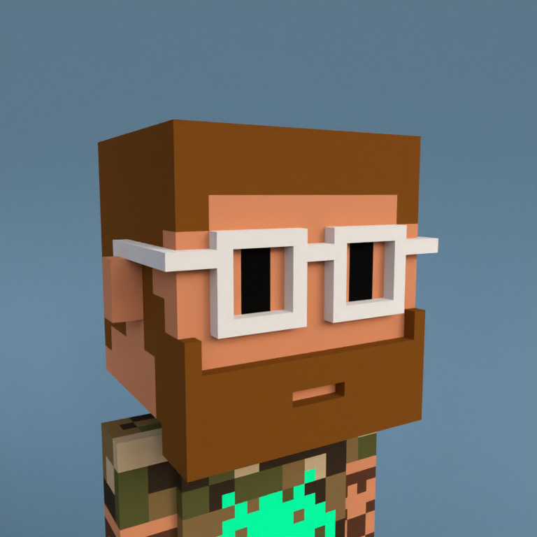 Meebit #16888 — Portrait