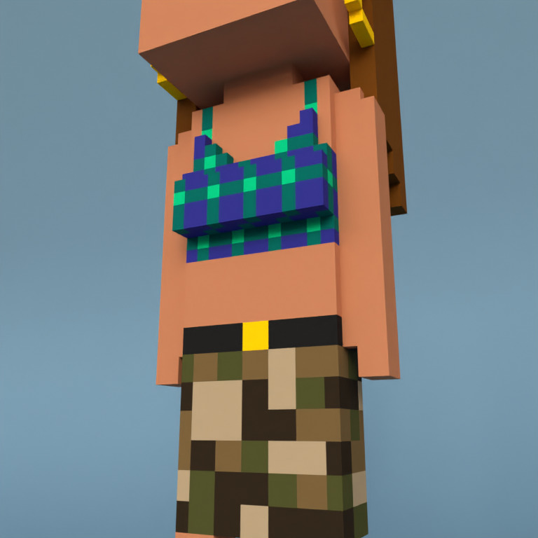 Meebit #16891 — Outfit