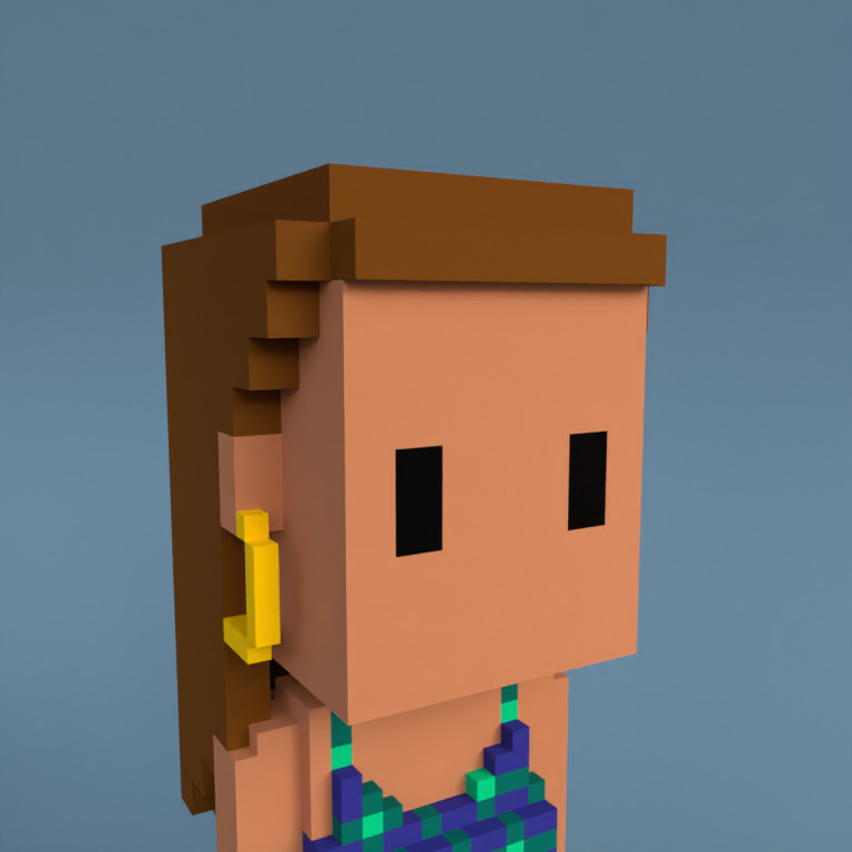 Meebit #16891 — Portrait