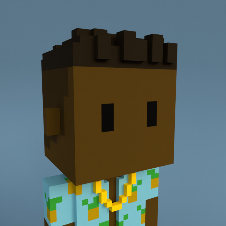 Meebit #16892 — Portrait
