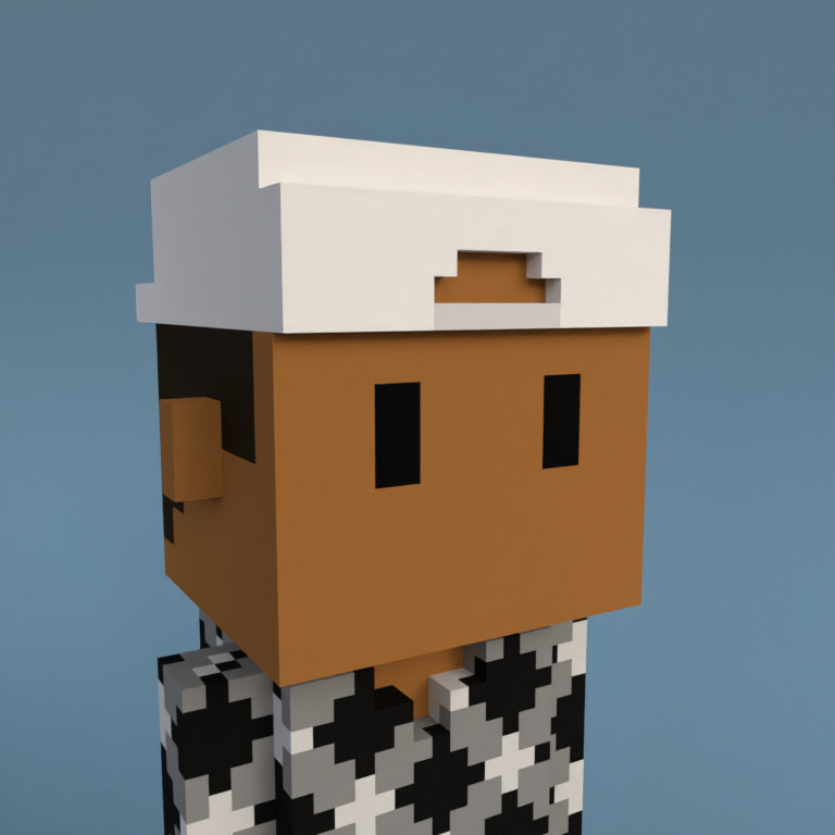 Meebit #16902 — Portrait