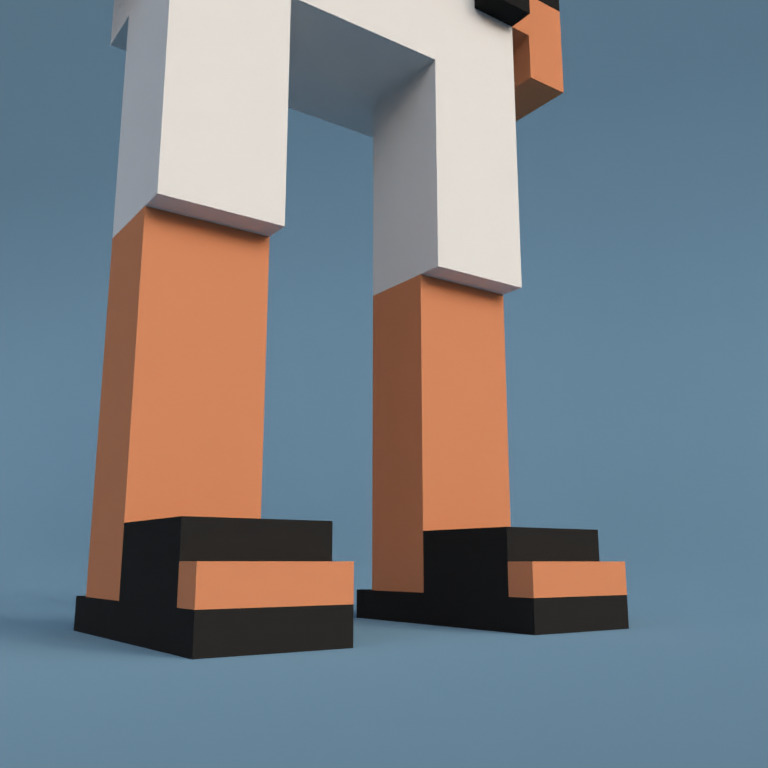 Meebit #16917 — Shoes