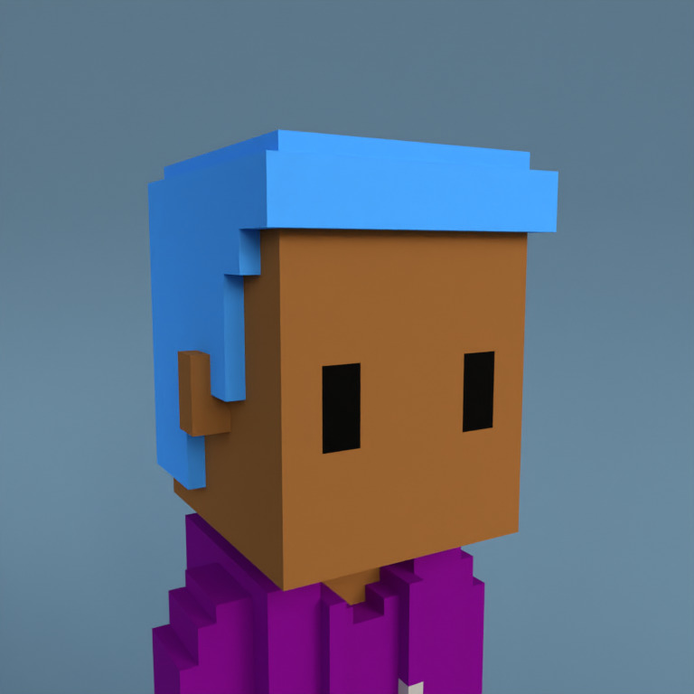 Meebit #16918 — Portrait