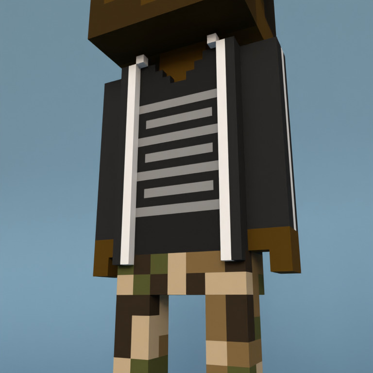 Meebit #16939 — Outfit