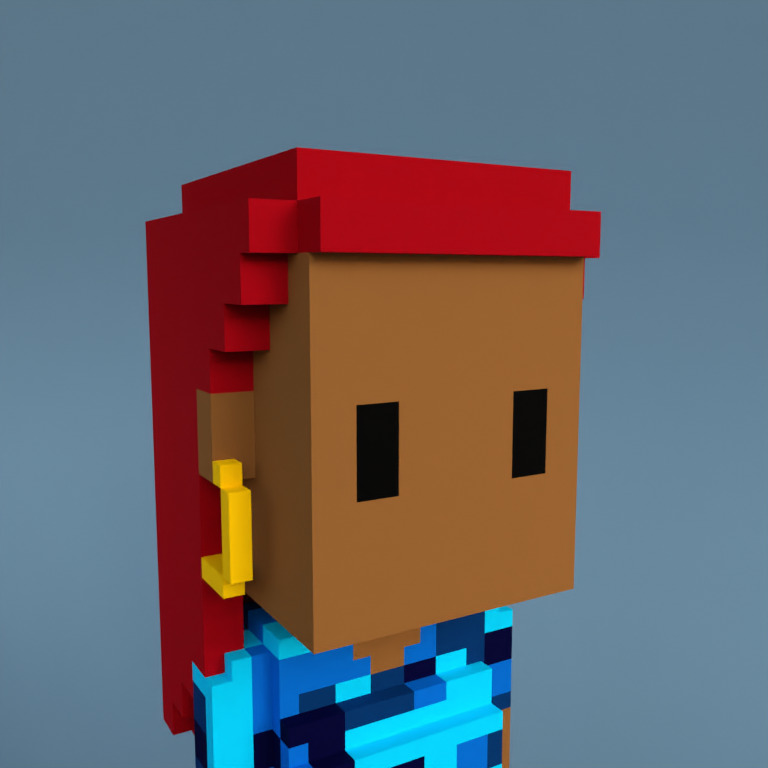 Meebit #16965 — Portrait