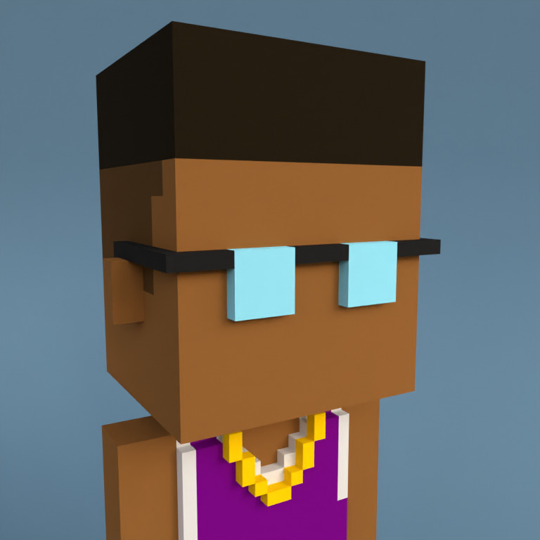 Meebit #16987 — Portrait