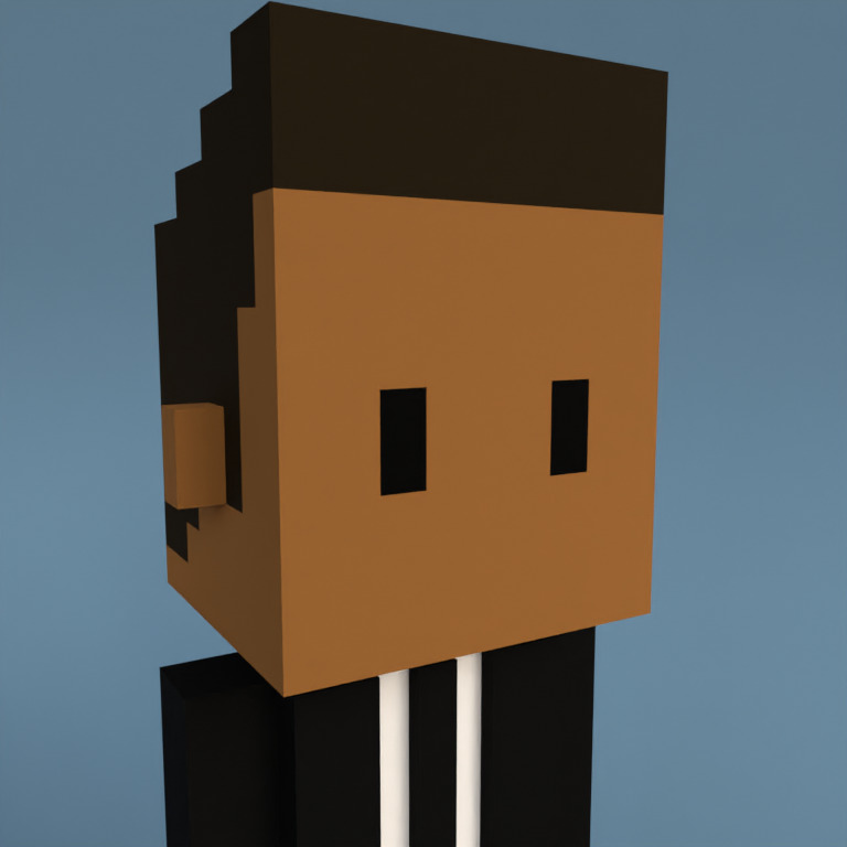 Meebit #16990 — Portrait