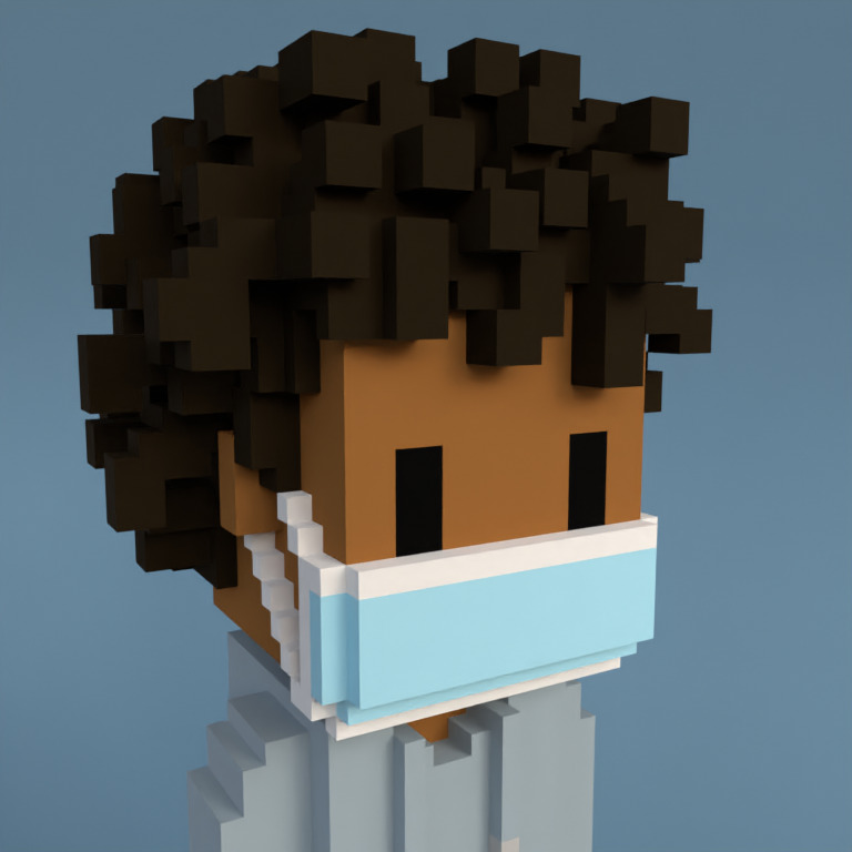 Meebit #16997 — Portrait