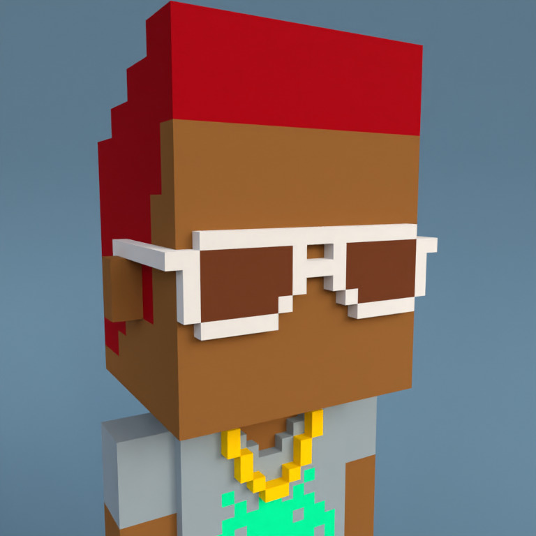 Meebit #17001 — Portrait