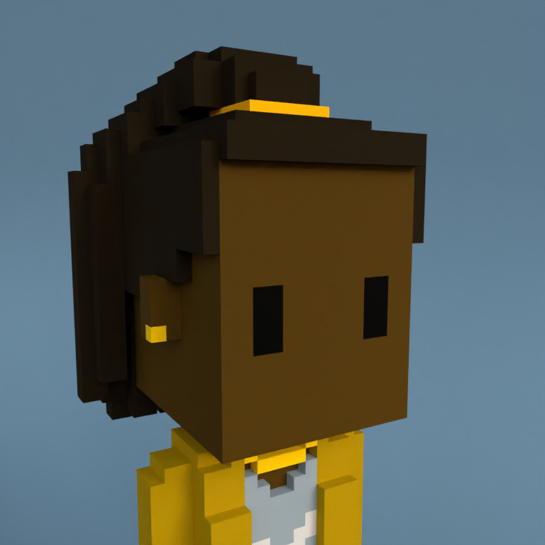Meebit #17007 — Portrait
