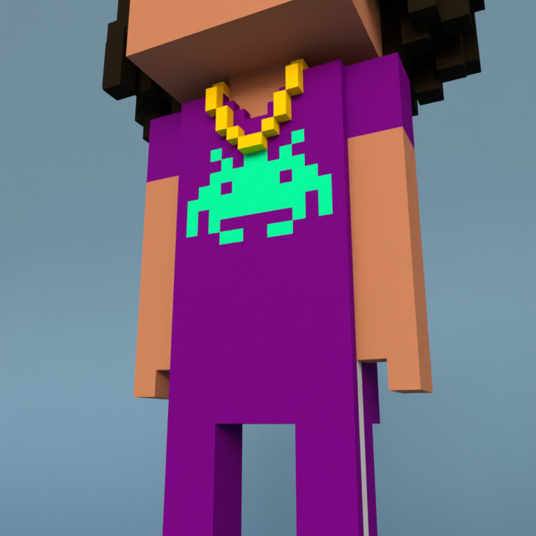 Meebit #17008 — Outfit