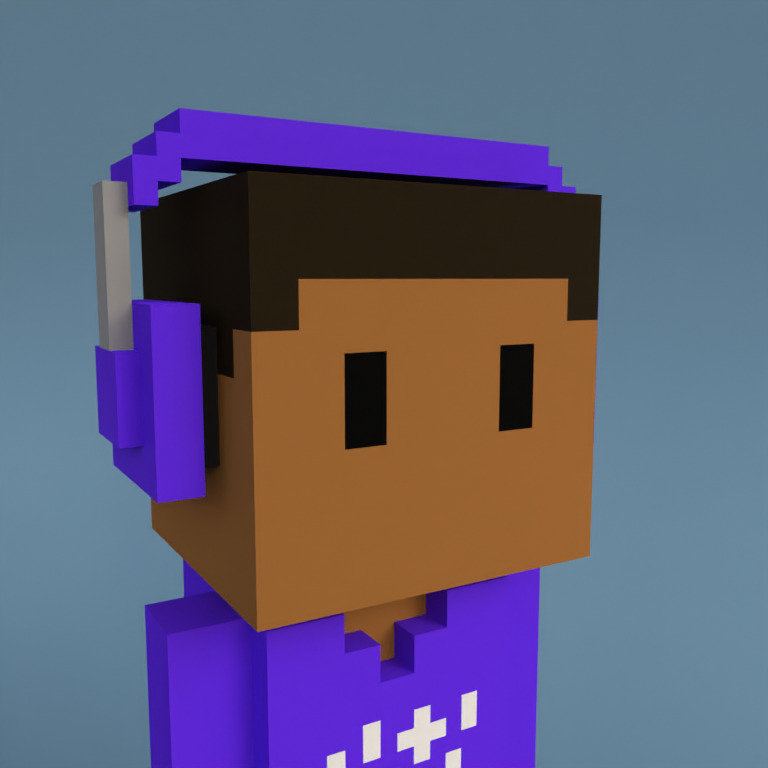 Meebit #17009 — Portrait