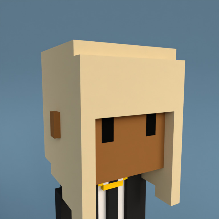 Meebit #17010 — Portrait