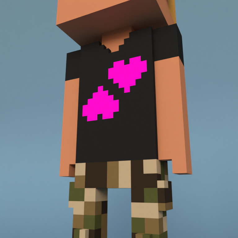 Meebit #17013 — Outfit