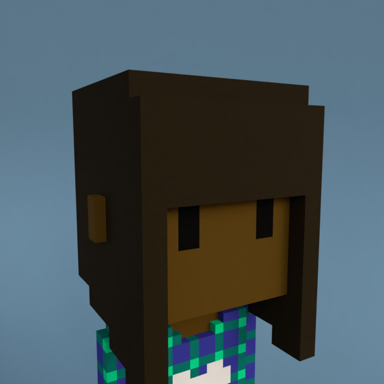 Meebit #17015 — Portrait