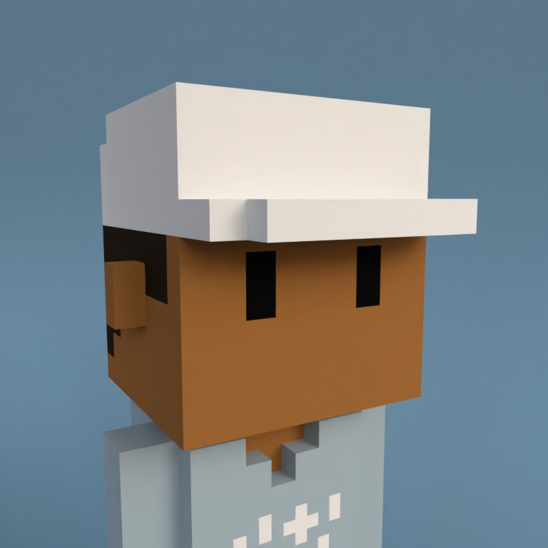 Meebit #17017 — Portrait