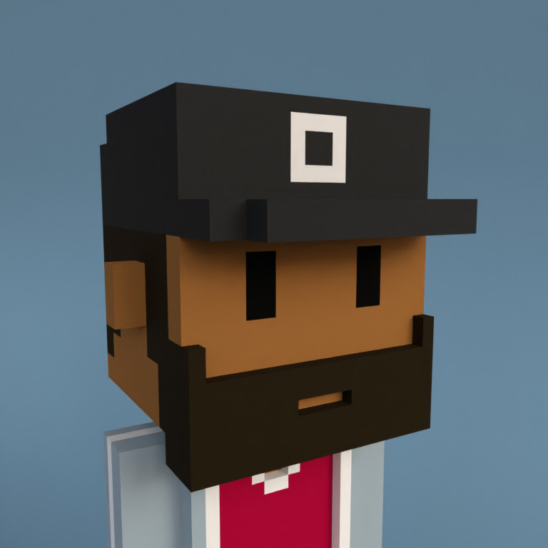 Meebit #17018 — Portrait