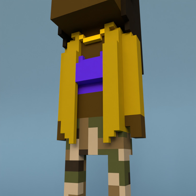 Meebit #17019 — Outfit