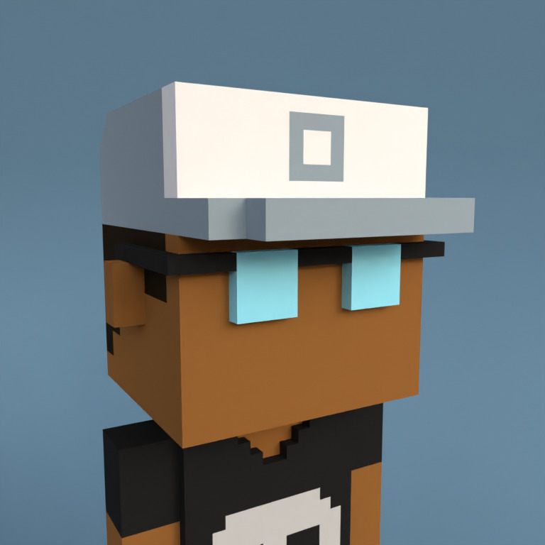 Meebit #17021 — Portrait
