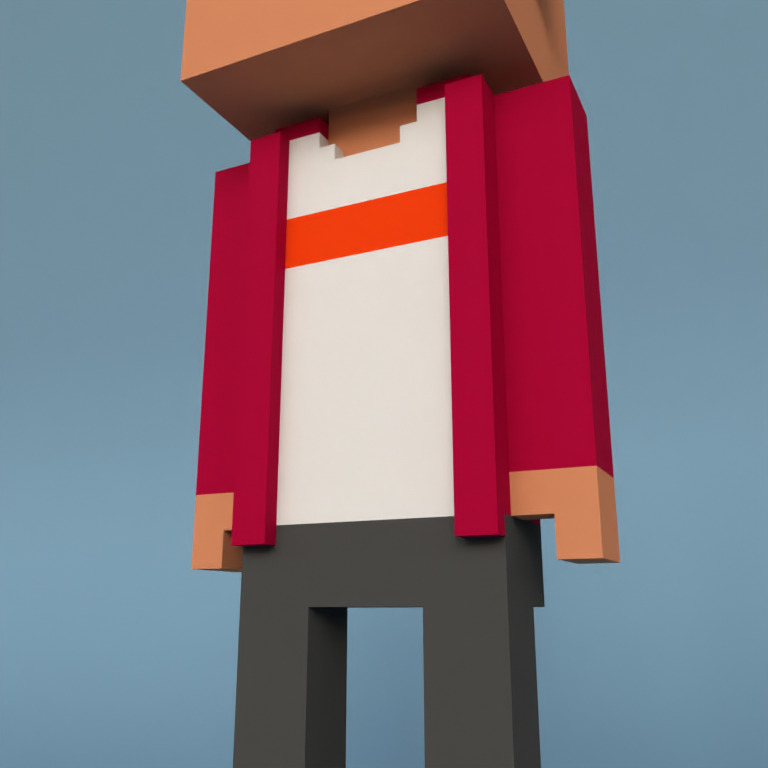 Meebit #17023 — Outfit