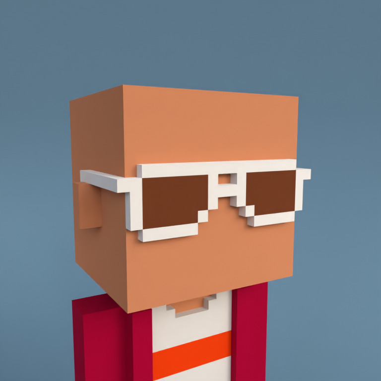 Meebit #17023 — Portrait