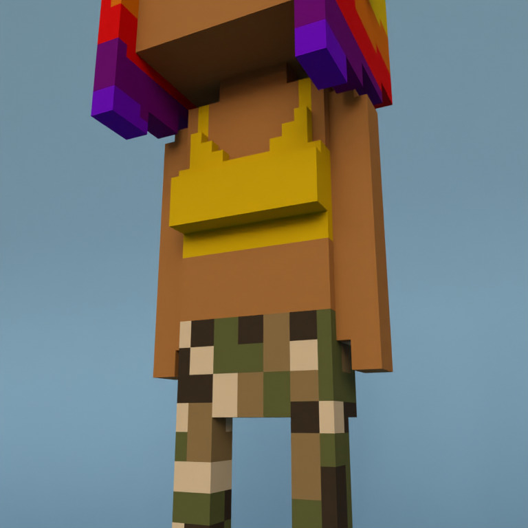 Meebit #17032 — Outfit