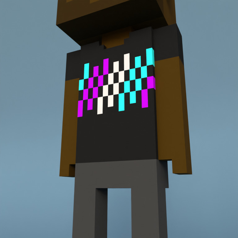Meebit #17033 — Outfit