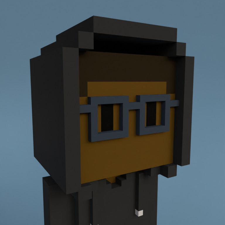 Meebit #17043 — Portrait