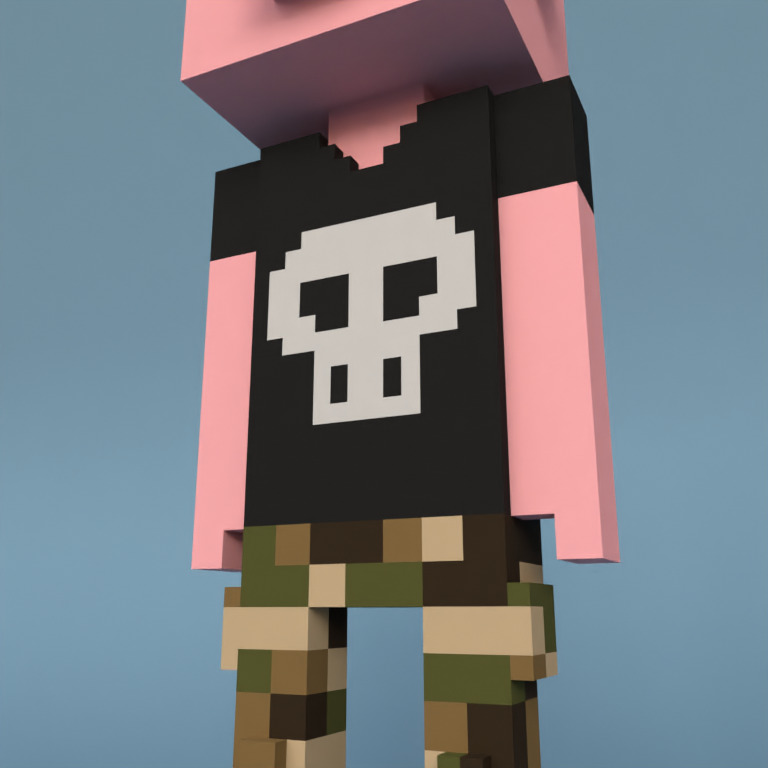 Meebit #17048 — Outfit