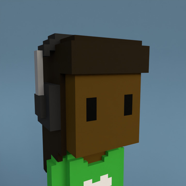 Meebit #17053 — Portrait