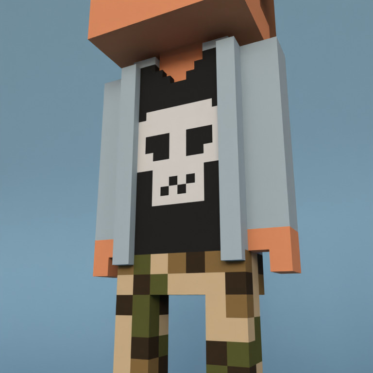 Meebit #17068 — Outfit
